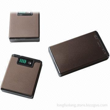 Power bank, CE/FCC/ROHS with dual USB and 2 torches